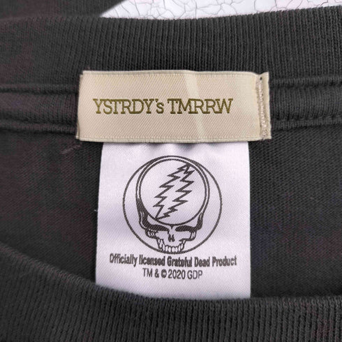 イエスタデイズトゥモロー YSTRDYs TMRRW コラボ ベア サンダー 両面プリントTシャツ メンズ JPN:S